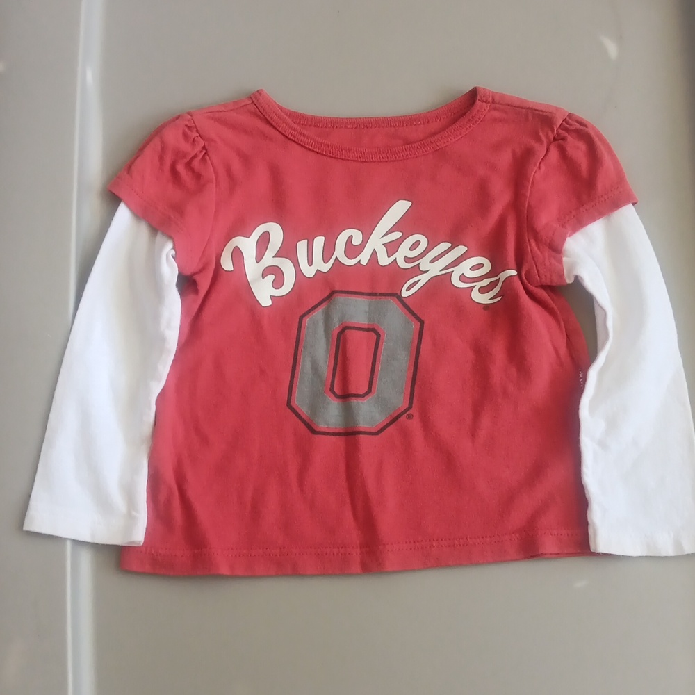 The Ohio State layered look tee
